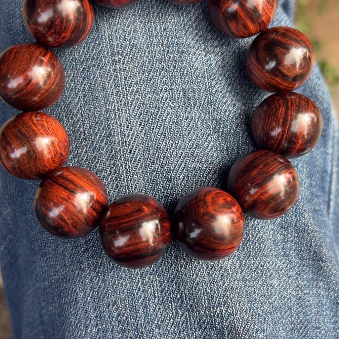 花***七黄花梨/降香黄檀手串/手链