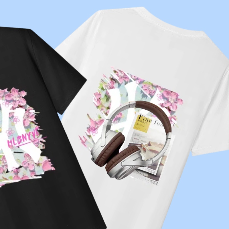 梅花款情侣款夏季休闲百搭潮流时尚短袖T恤