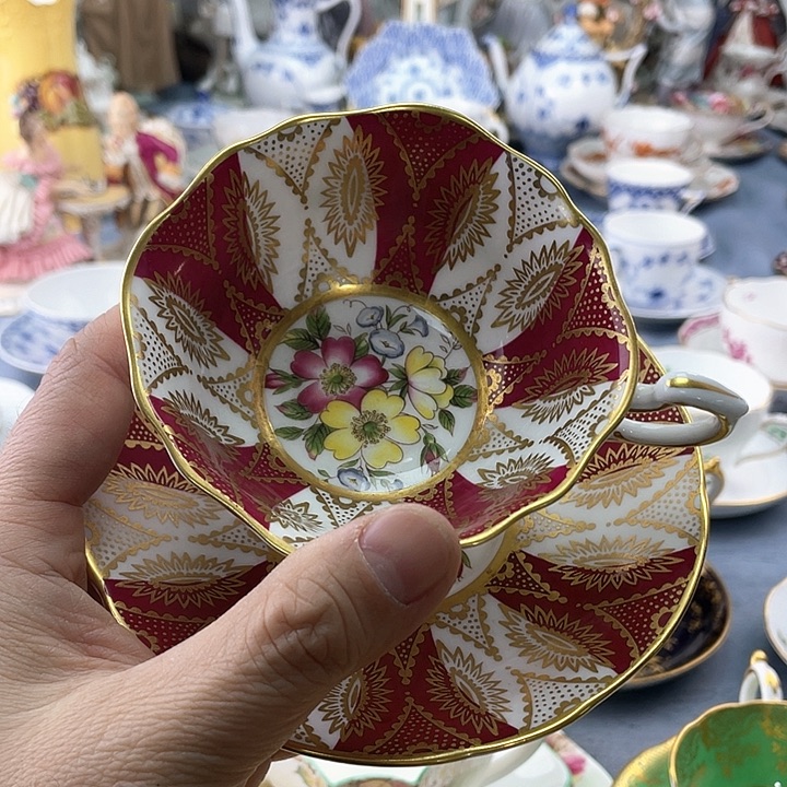 海外瓷器中古欧瓷小房子