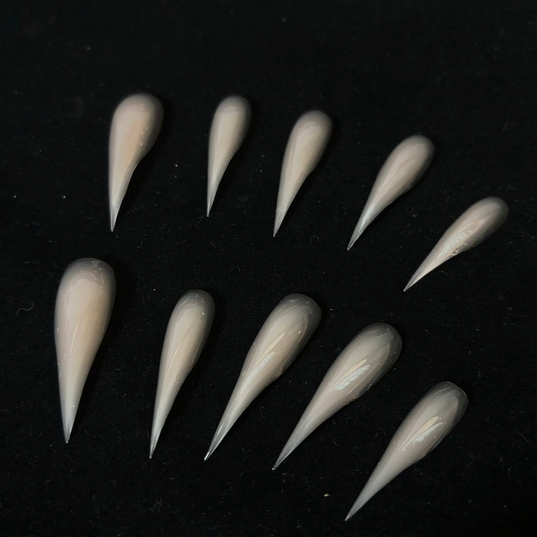 预售个性穿孔痛甲影虬爪龙爪猫爪穿戴甲小众设计异形甲