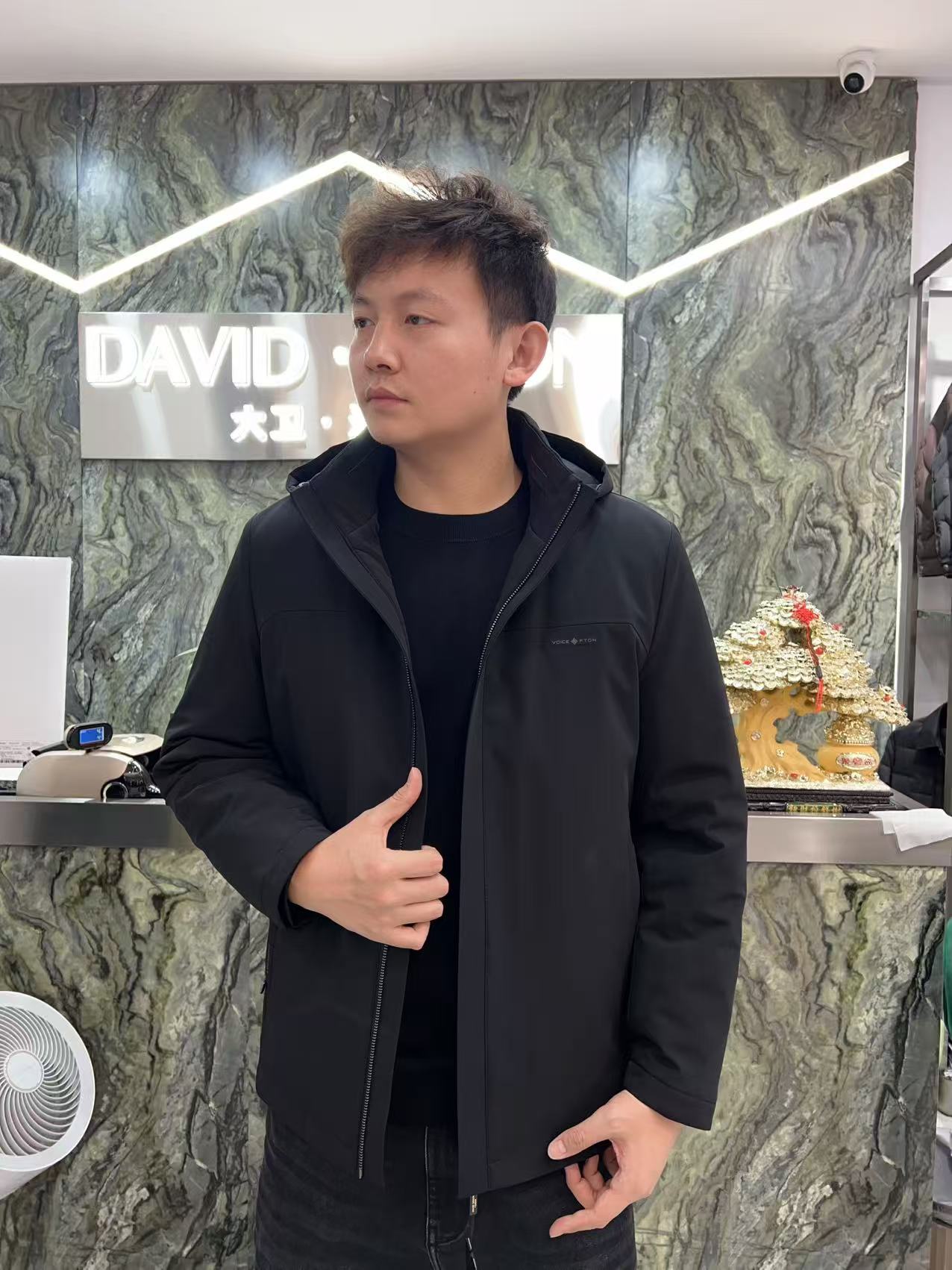 男士高端尼克服内胆可脱卸8728