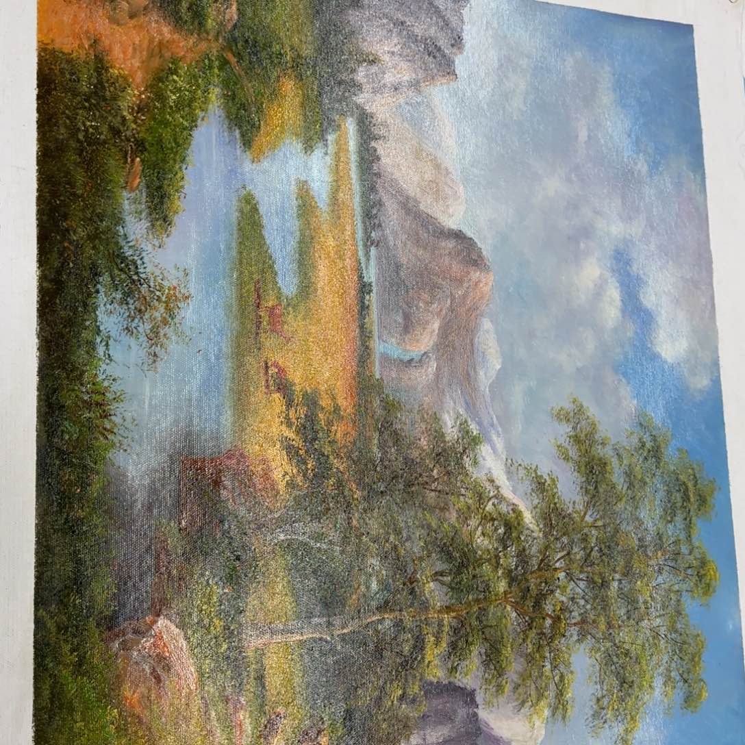 油画好的我真的好喜欢