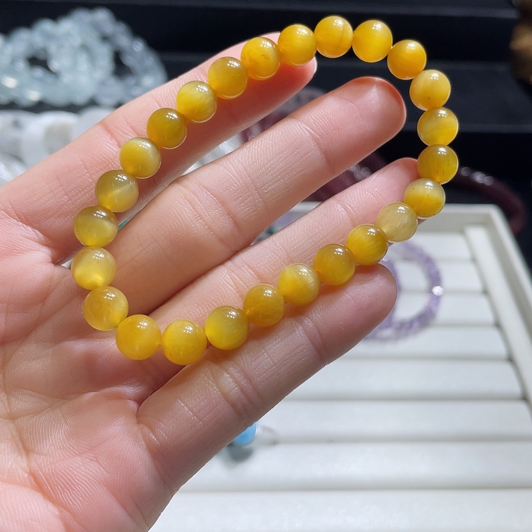 手链未镶嵌水晶传承金虎眼8m52元