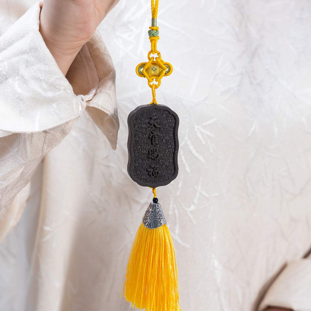 【设计款：天宫赐福】国风设计款非遗天然手工挂件（0072129）