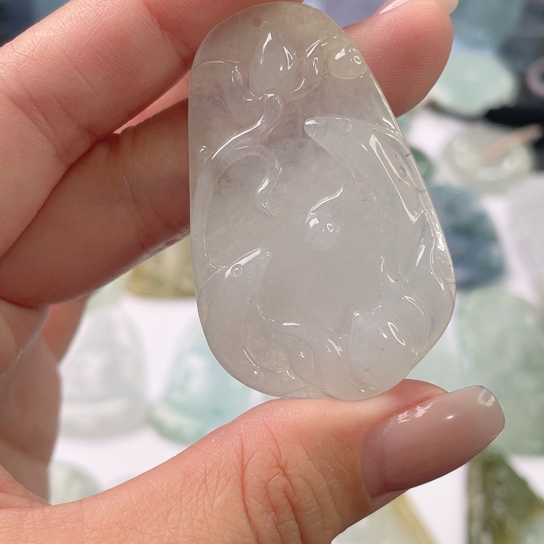 吊坠(不含链)未镶嵌翡翠1