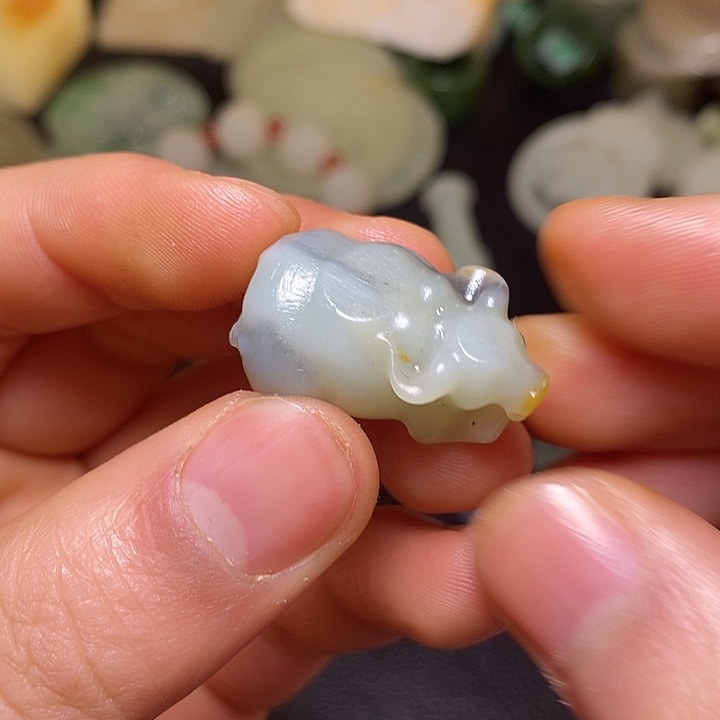 和田玉（子料）未镶嵌颈饰