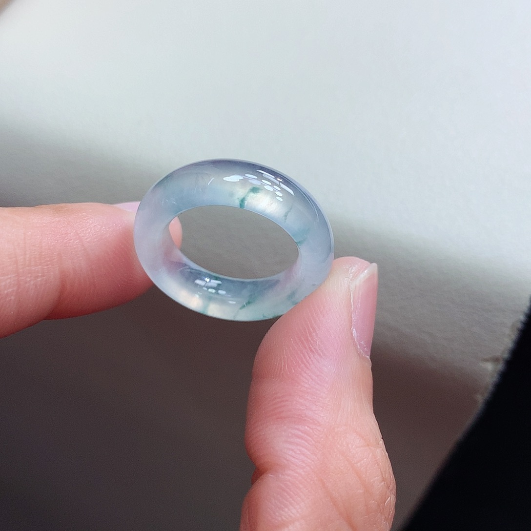 未镶嵌戒指翡翠10号