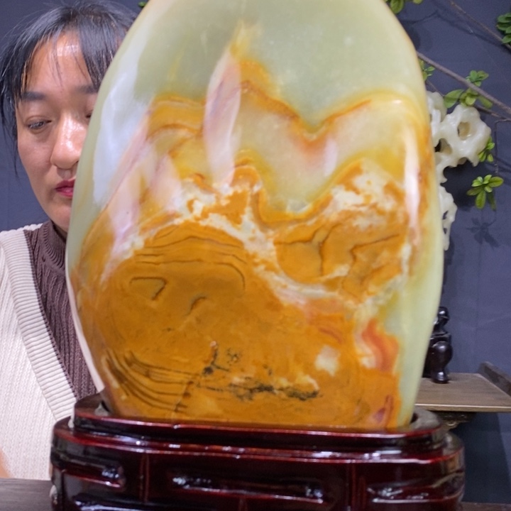 石材精品古青石摆件