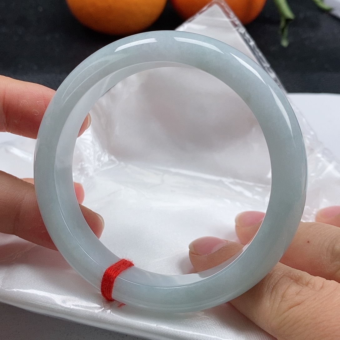 【闪购商品】翡翠手镯未镶嵌242号，460-61圈口