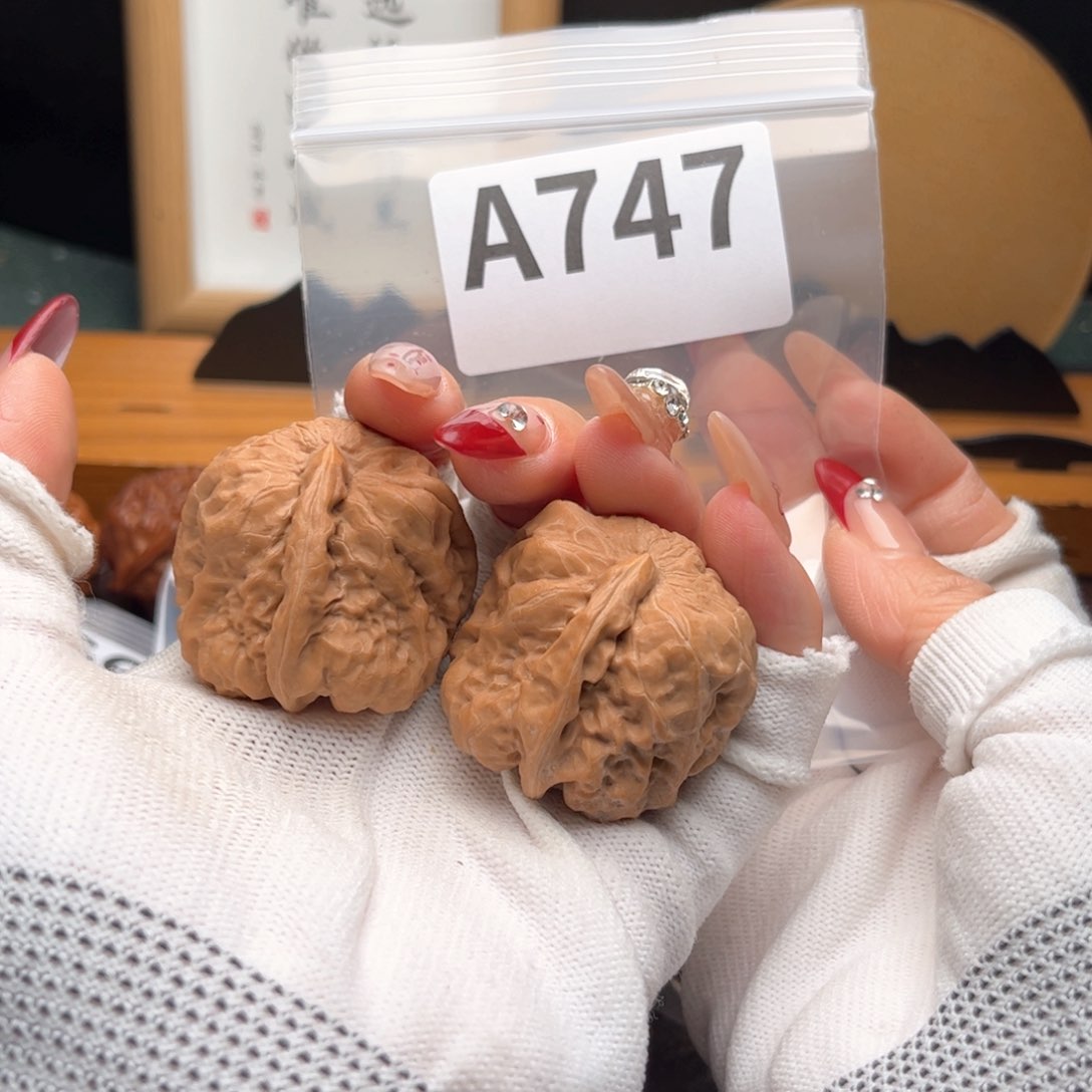 文玩核桃把件37一帆风顺a 747