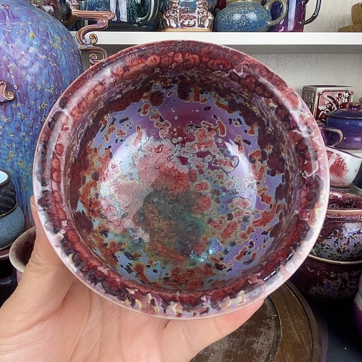 茶盏中国神后钧瓷茶具