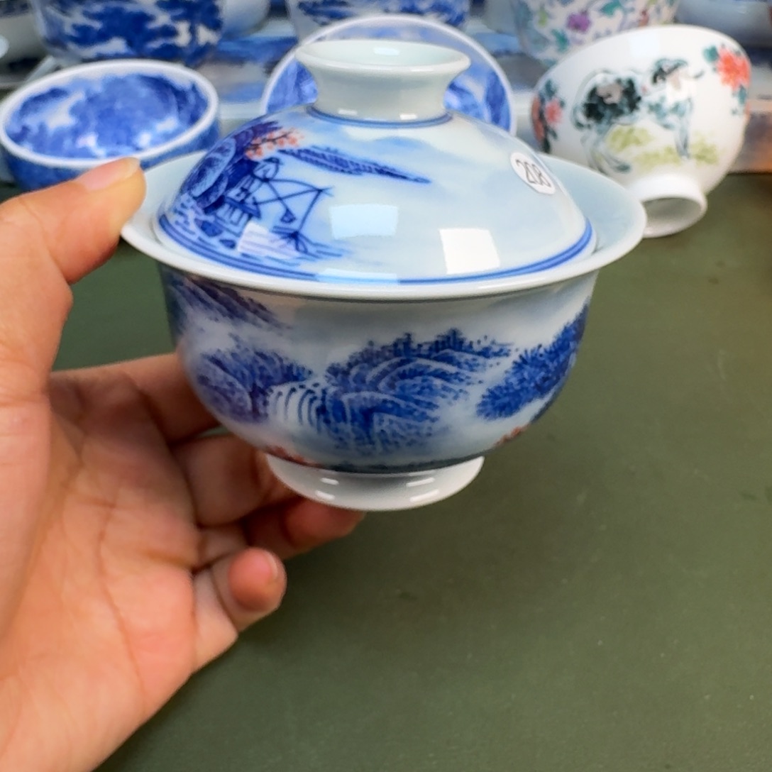 陶景德镇纯手绘茶具图208