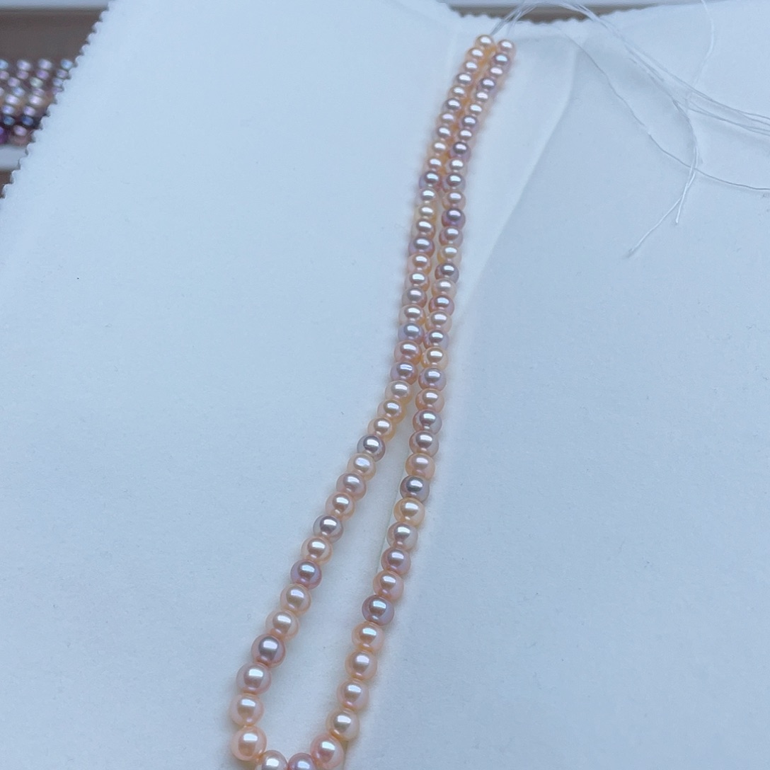 淡水珍珠颈饰银S925镶嵌