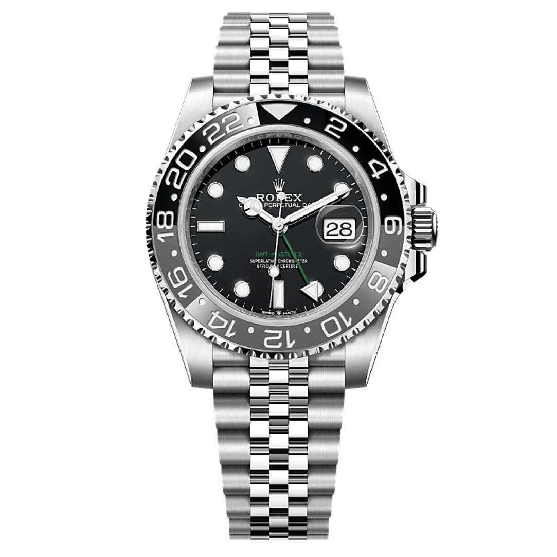 99新 Rolex/劳力士 格林尼治型II m126710小绿针 二手全套全长