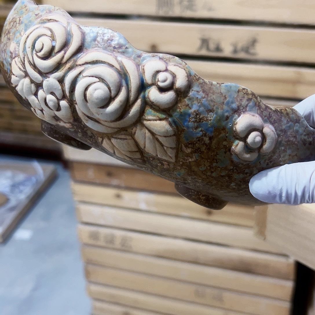 有孔，外贸尾单陶瓷花盆凑单10米包邮