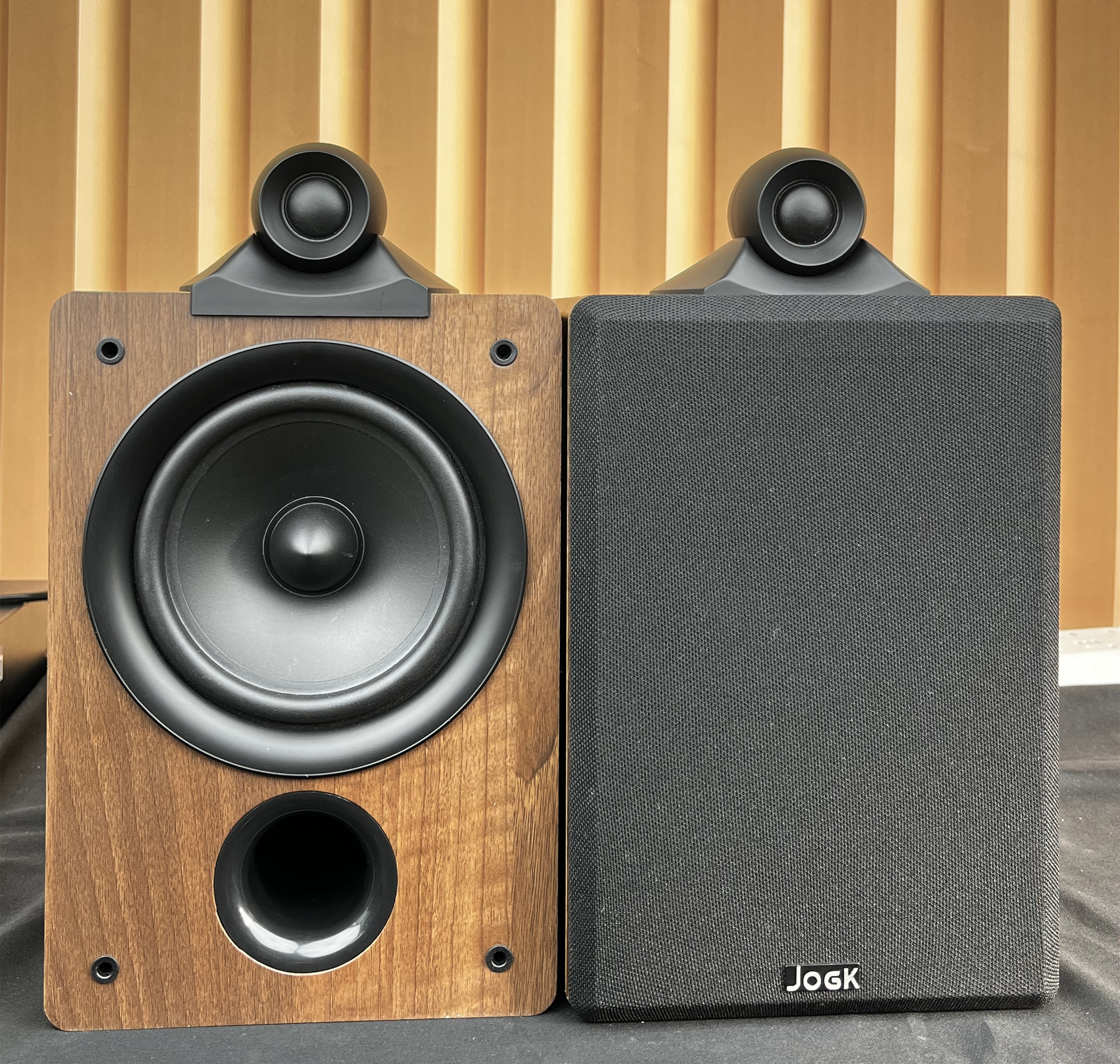 JOGKA1 5.5寸 鹦鹉螺子弹头高端hifi发烧级音响无源监听书架音箱