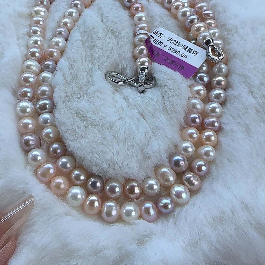 未镶嵌项链定制717淡水珍珠