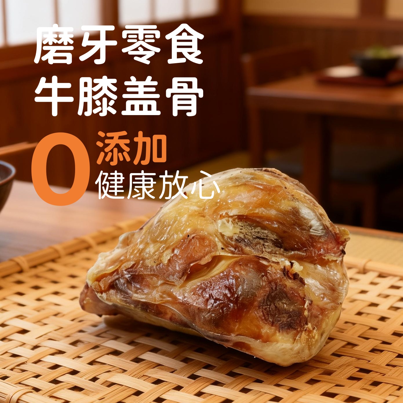 狗狗零食烘干牛膝盖骨磨牙耐咬洁齿中大型犬解闷自嗨训练宠物零食