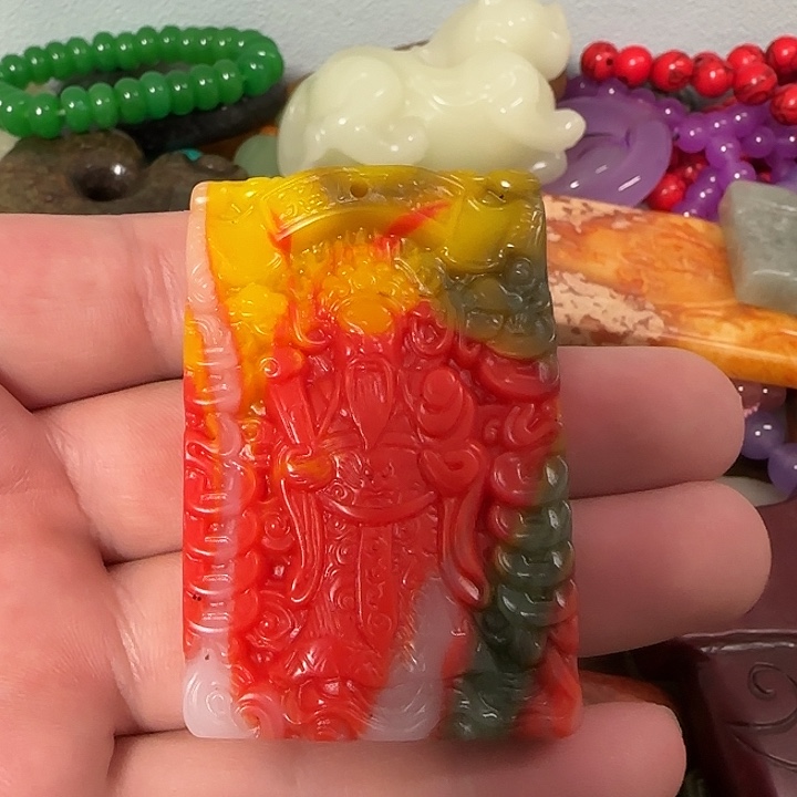 手把件物品尺寸4×6公分