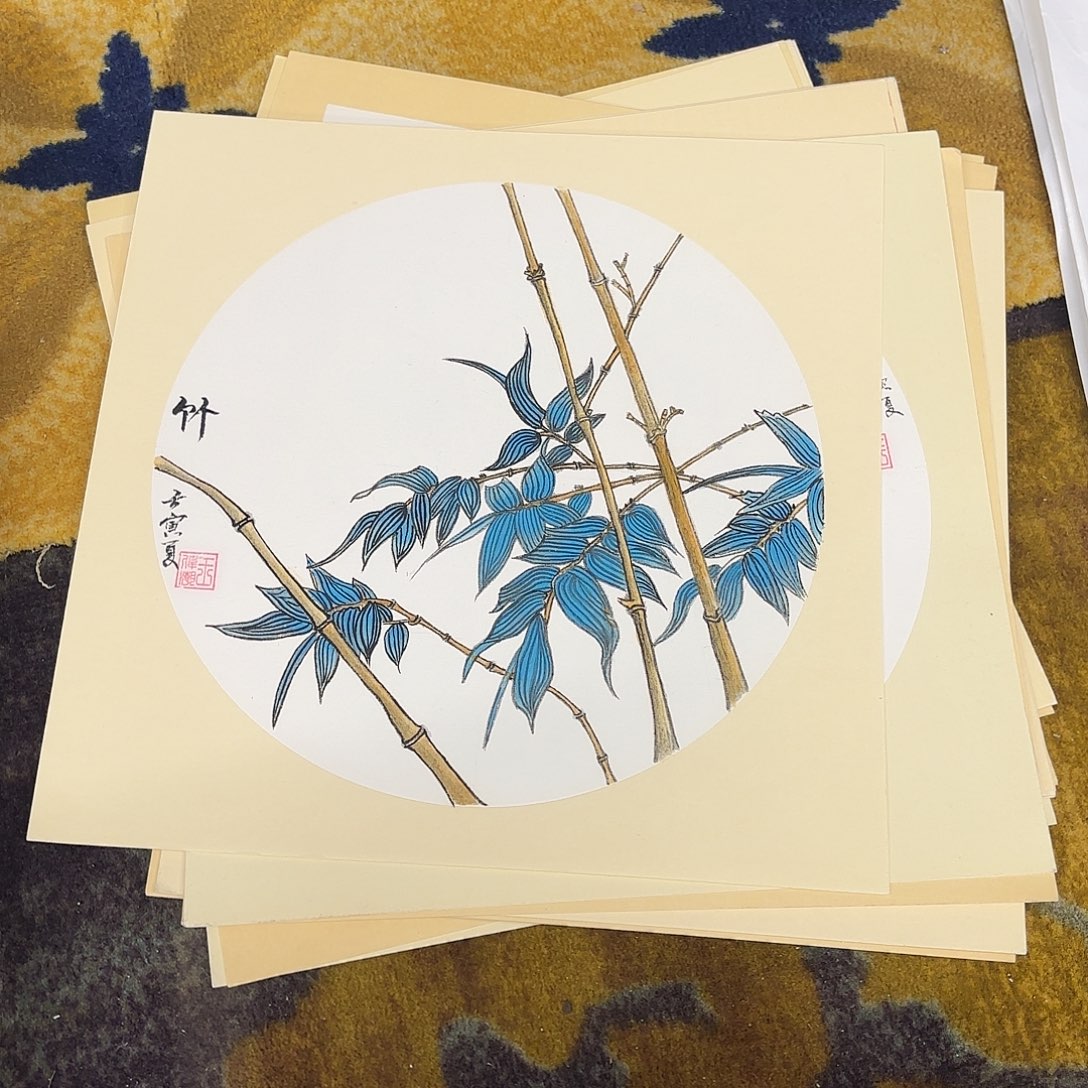 国画38-38卡纸作品童