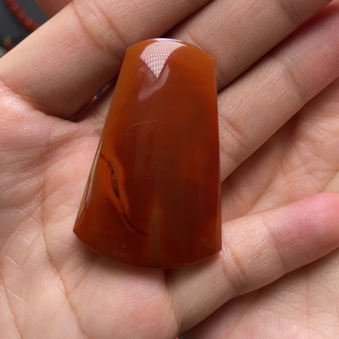 【闪购商品】未镶嵌满肉大无事牌南红玛瑙