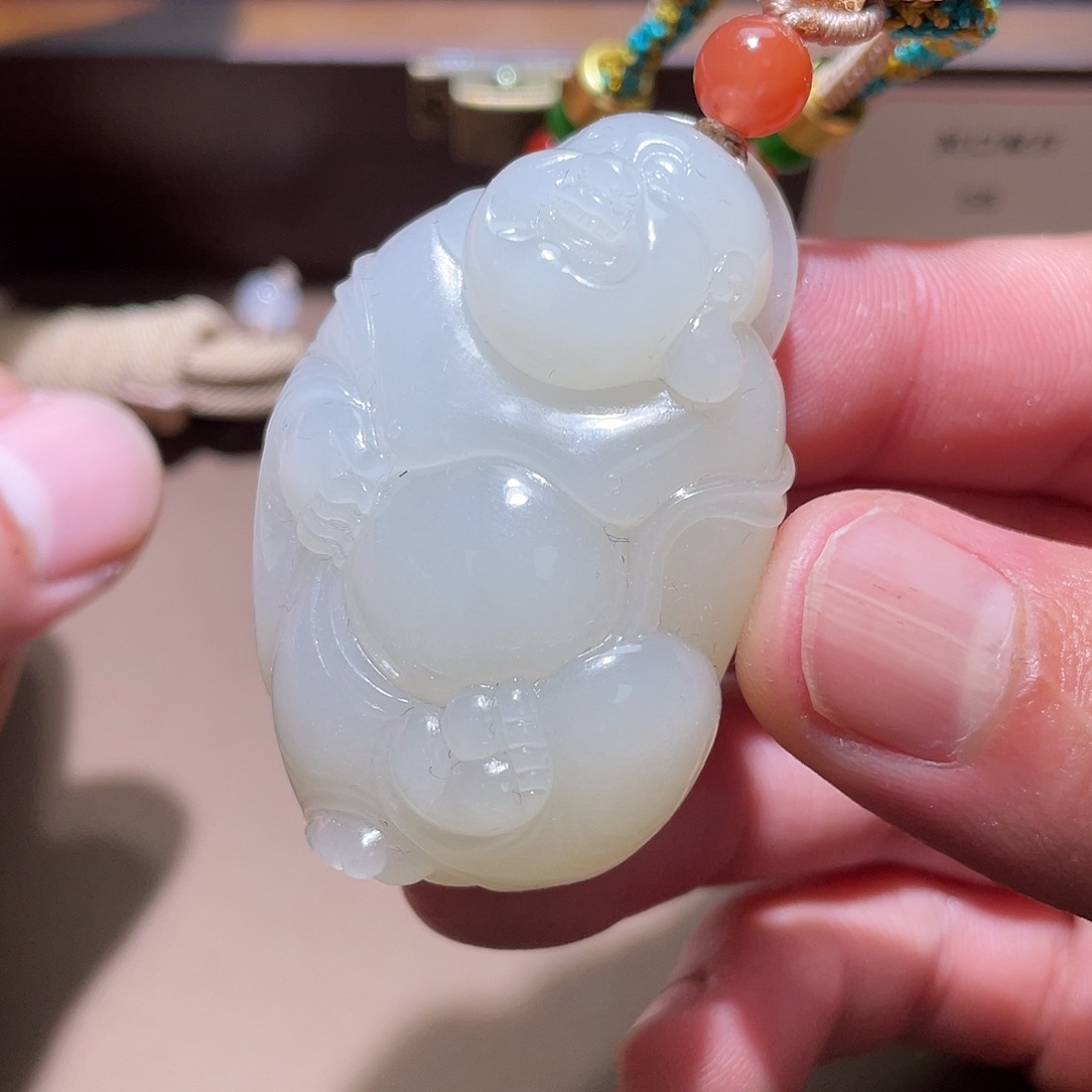 和田玉未镶嵌颈饰d 1