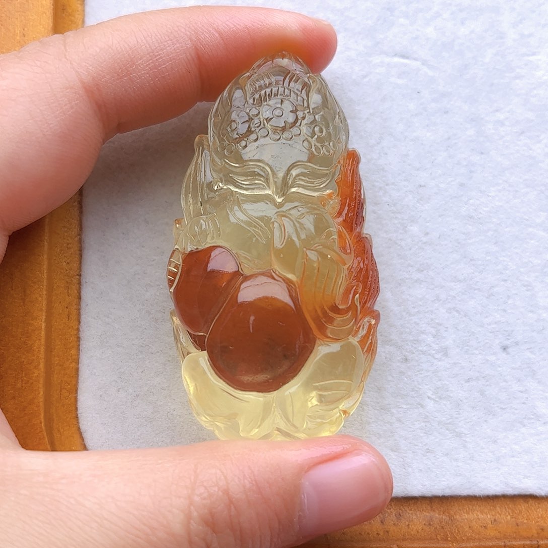 水晶吊坠(不含链)未镶嵌