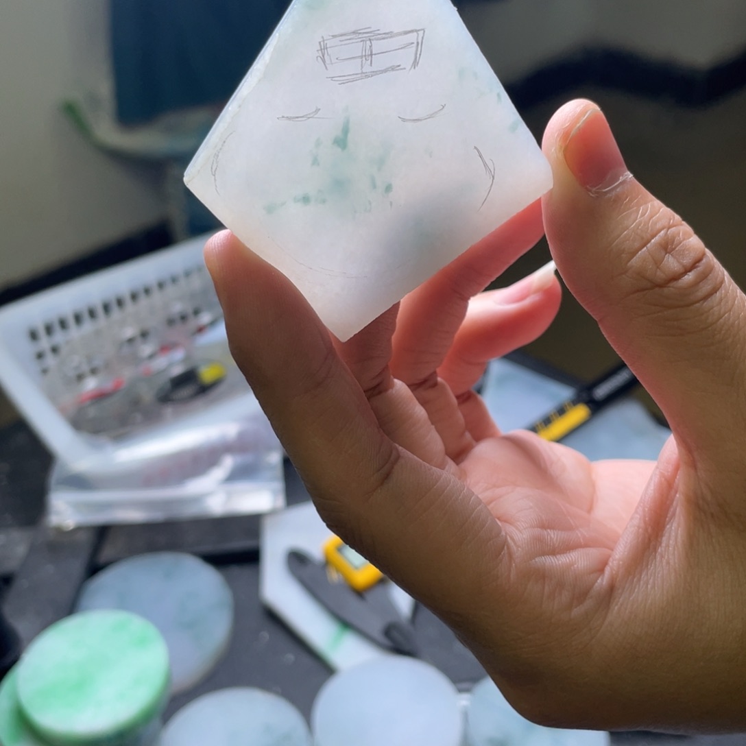 未镶嵌定制翡翠孤*包工