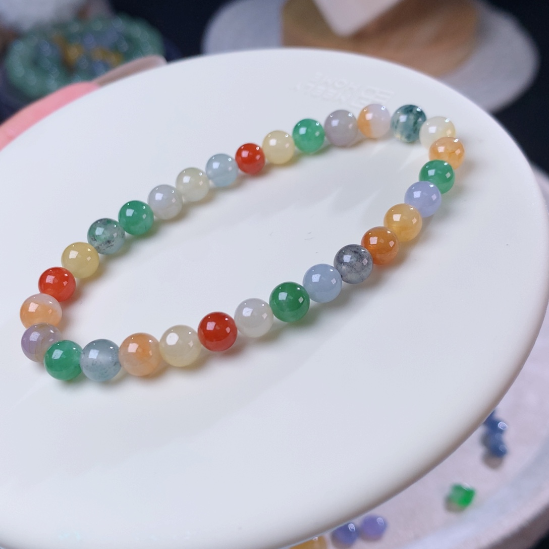 翡翠散珠天然翡翠