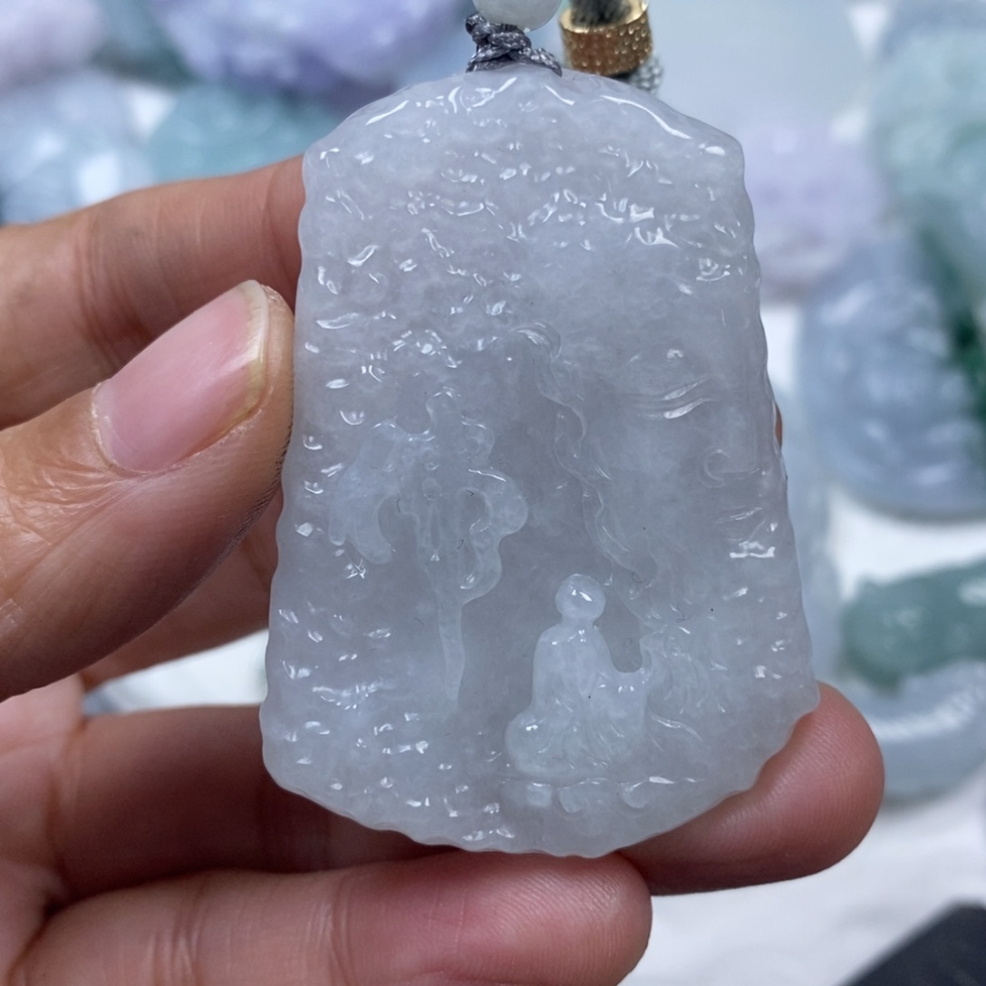 颈饰未镶嵌翡翠翡翠