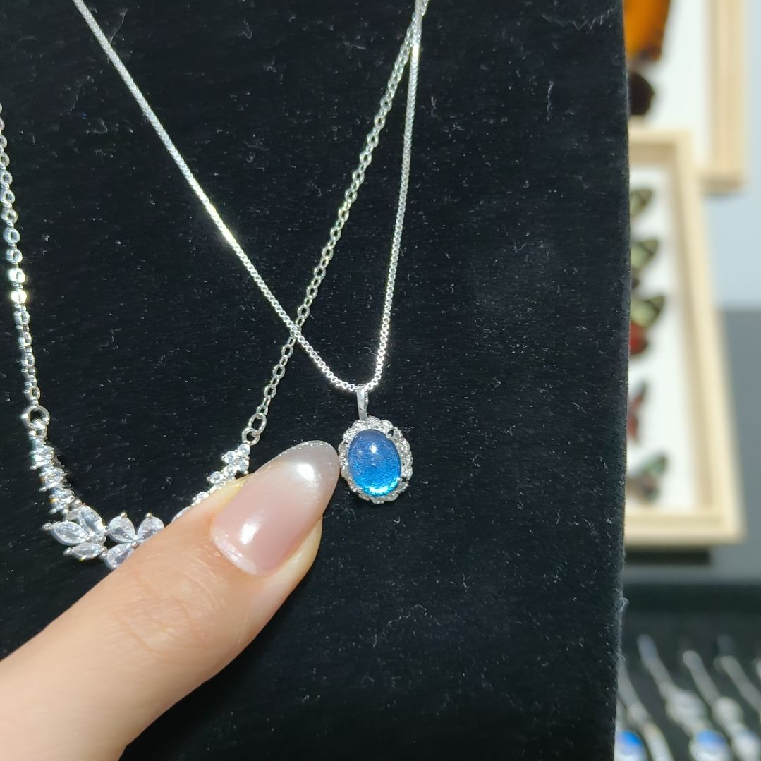 真蝴蝶标本饰品一物一拍