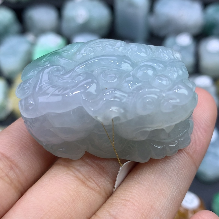 翡翠未镶嵌颈饰天然缅甸翡翠