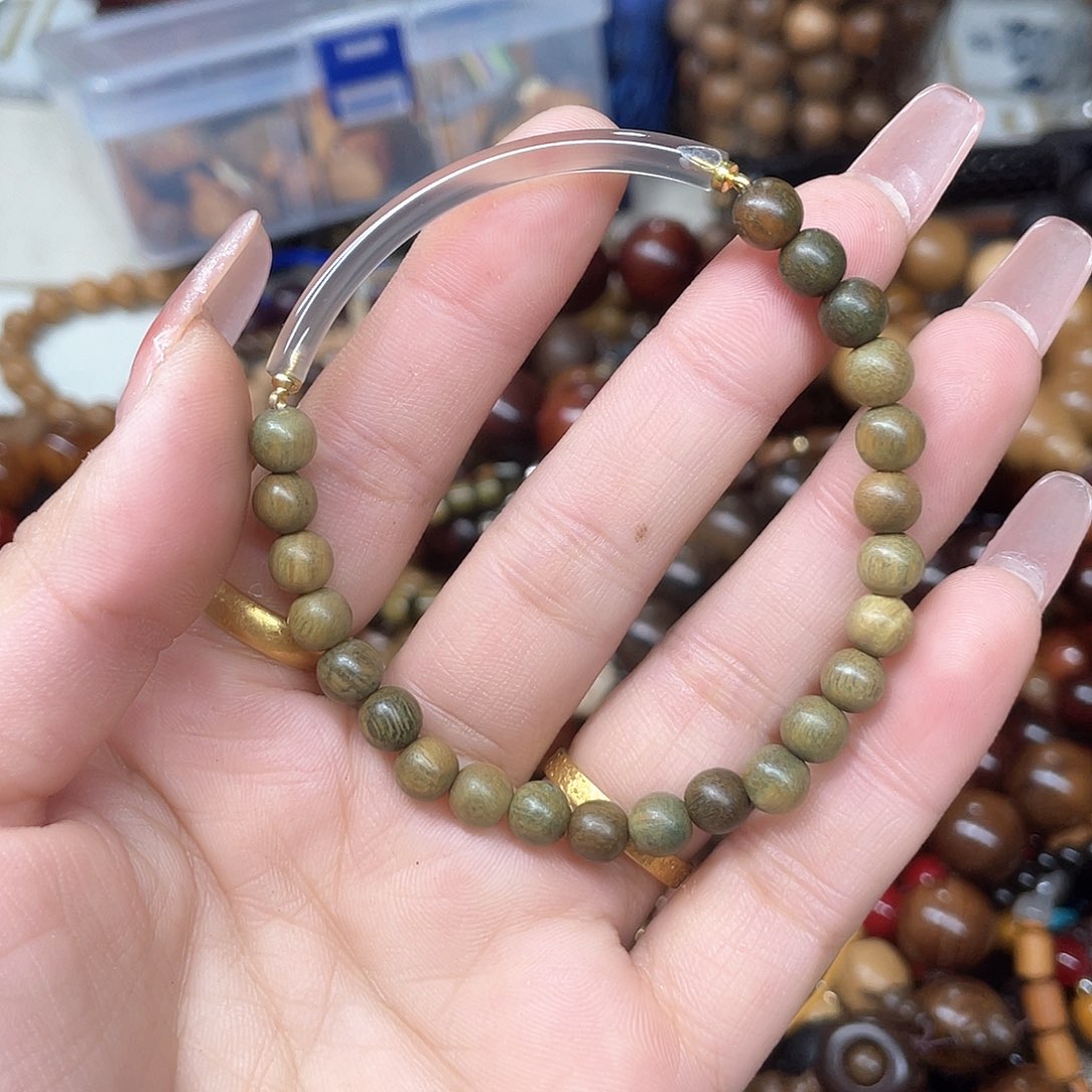 维腊木（绿檀）无事牌