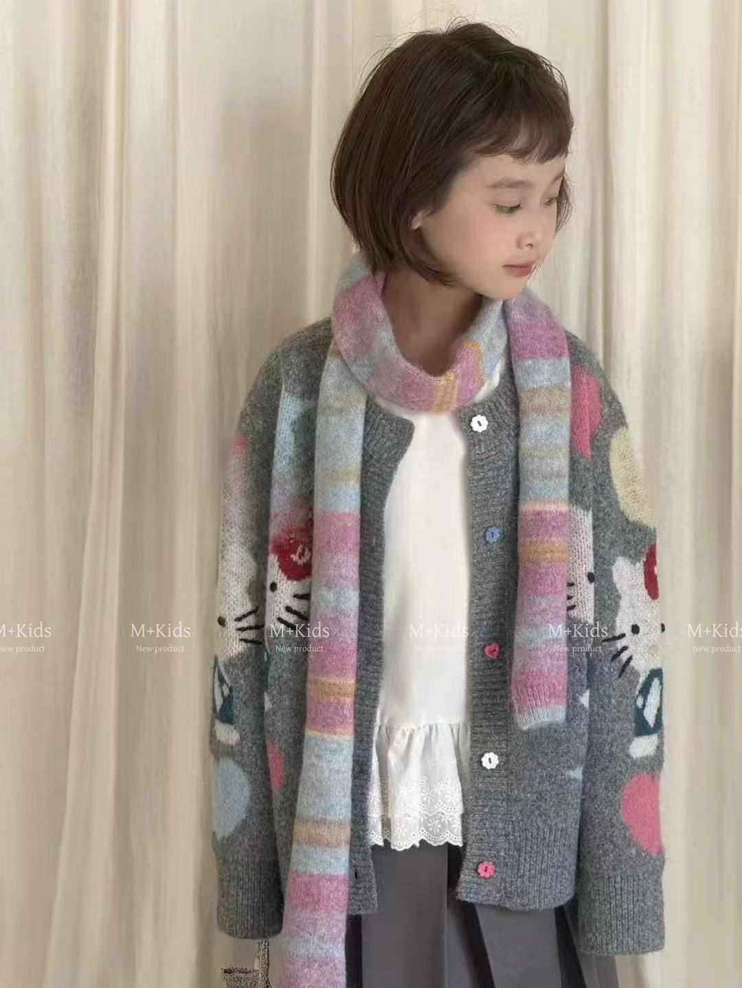秋季品牌童装新款中大童女童扣号下单备注编码