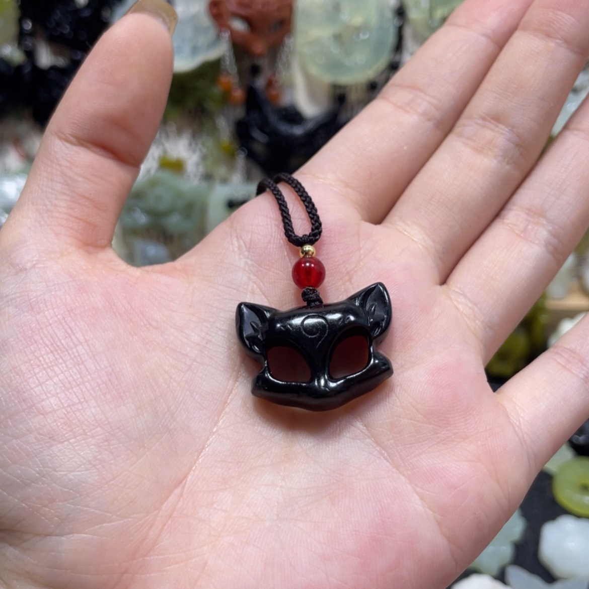 【闪购商品】岫玉颈饰未镶嵌吊坠28