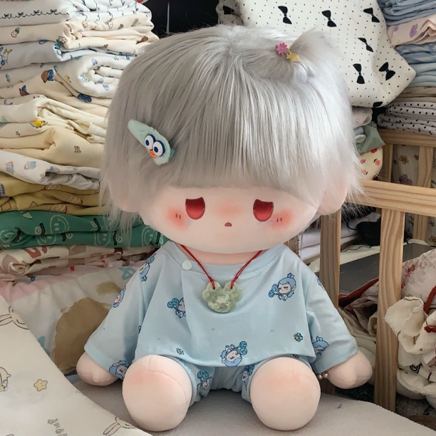 40cm棉花娃娃薄款纯棉T恤套装