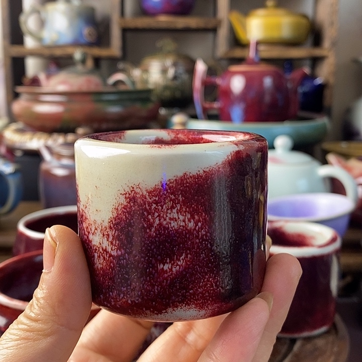 Q**Q中国神后钧瓷茶具