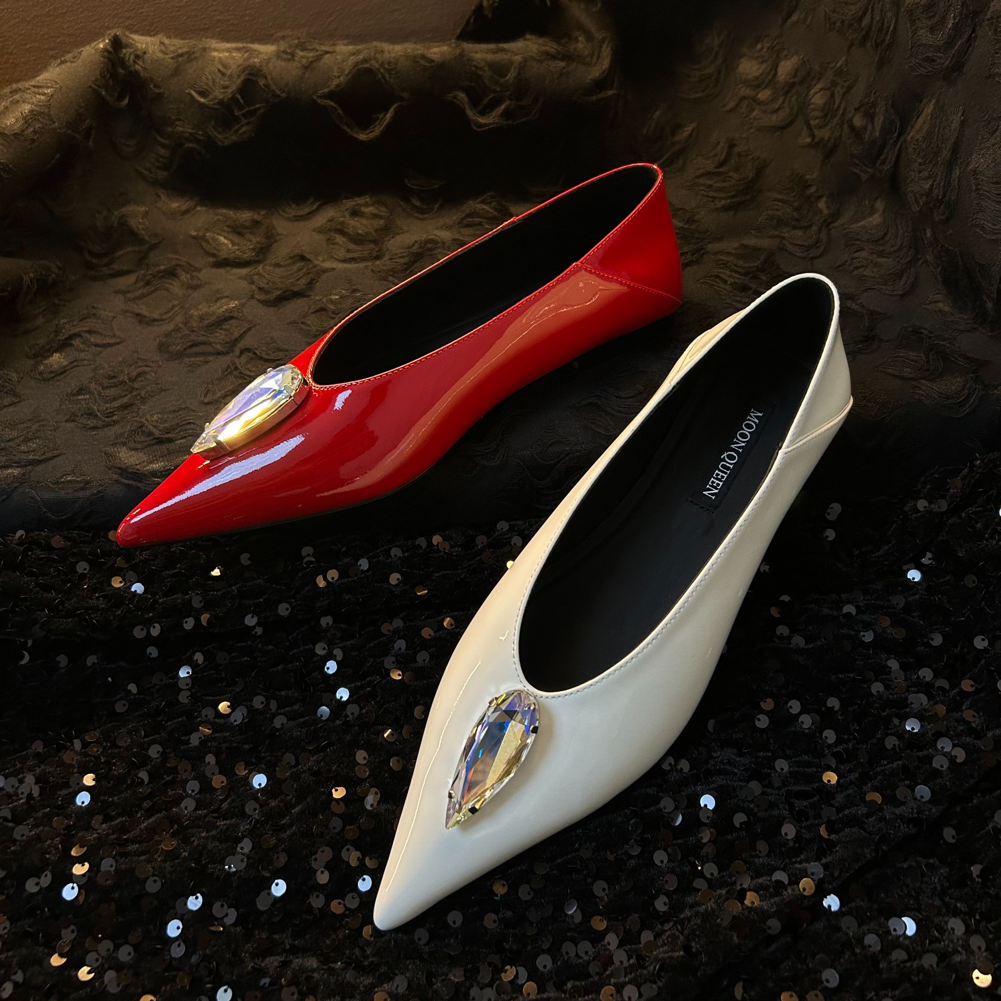 【特价不退换】25133法式尖头平底内增单鞋浅口平底鞋时尚百搭气质