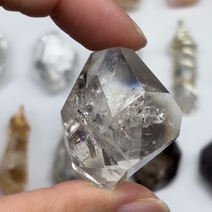 颈饰水晶未镶嵌闪灵钻36mm+