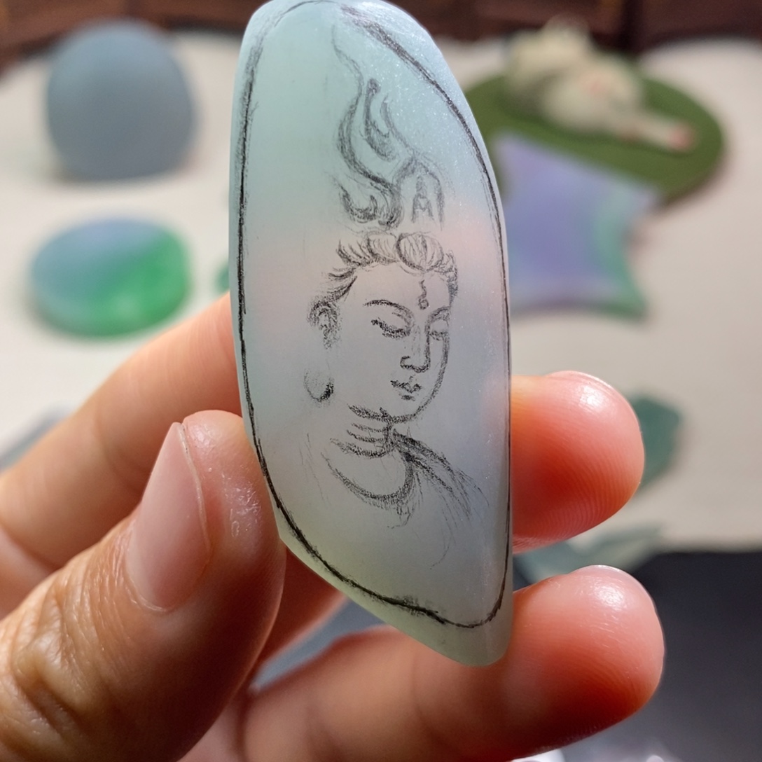 定制翡翠未镶嵌天然缅甸翡翠A货