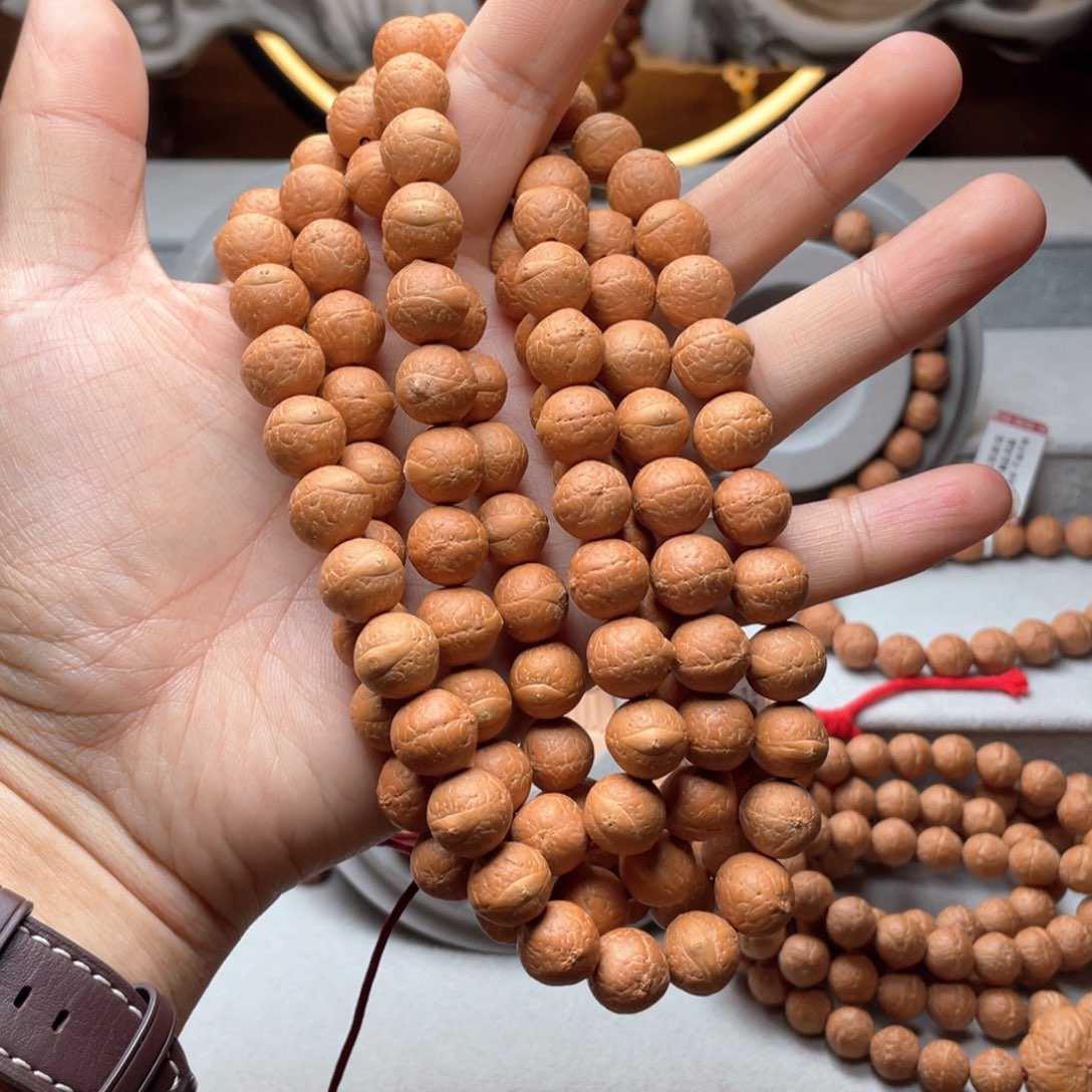 豆***手串凤眼菩提尼泊尔铁籽12mm