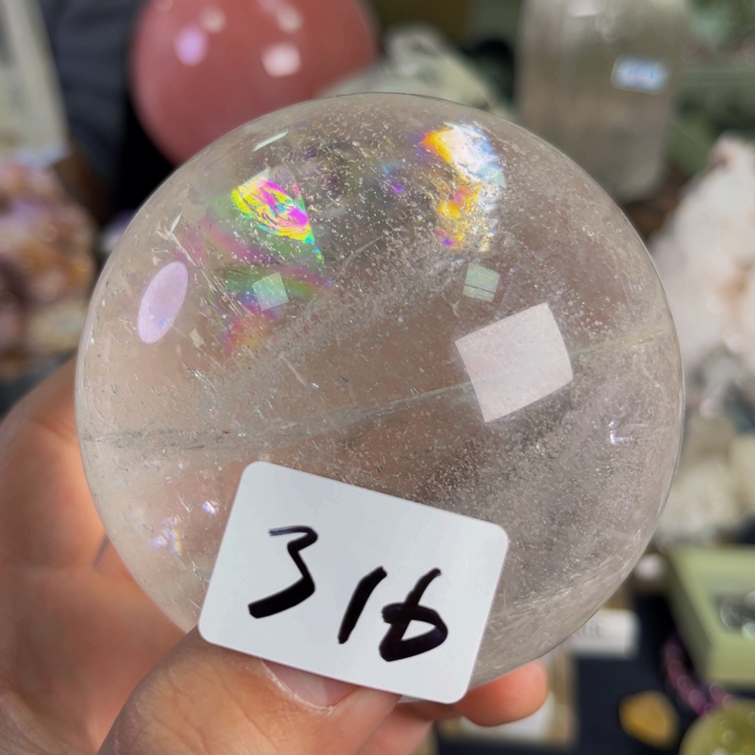 水晶天然水晶家居摆件未镶嵌扬**航