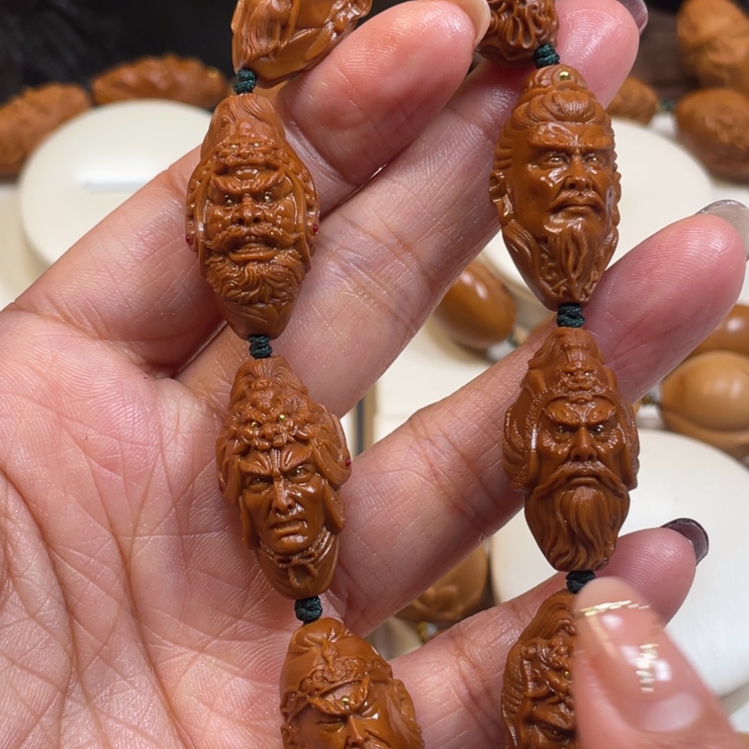 橄榄核手串/手链蜀国七雄橄榄核手串