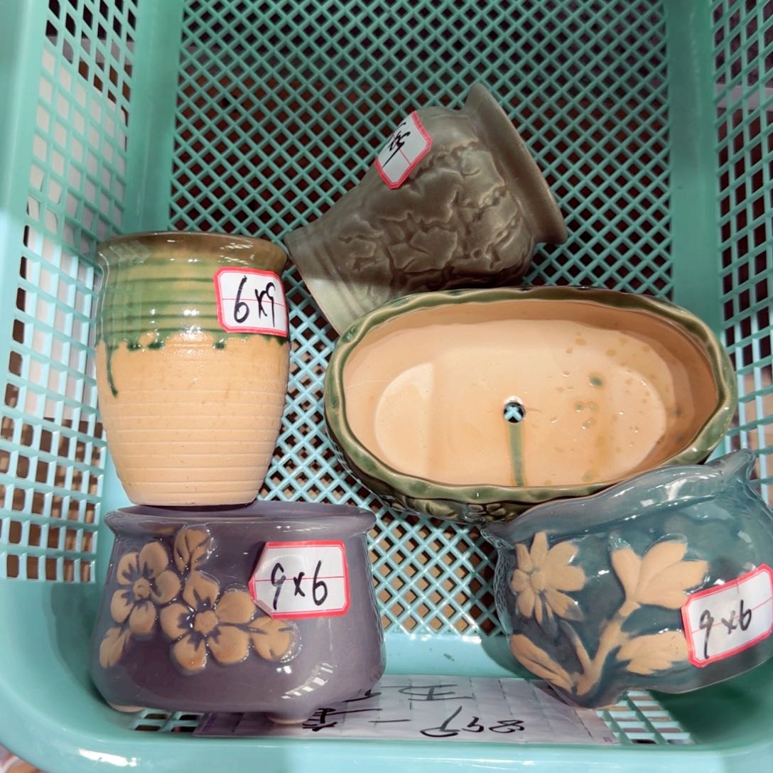 紫砂花盆粗陶盆醋