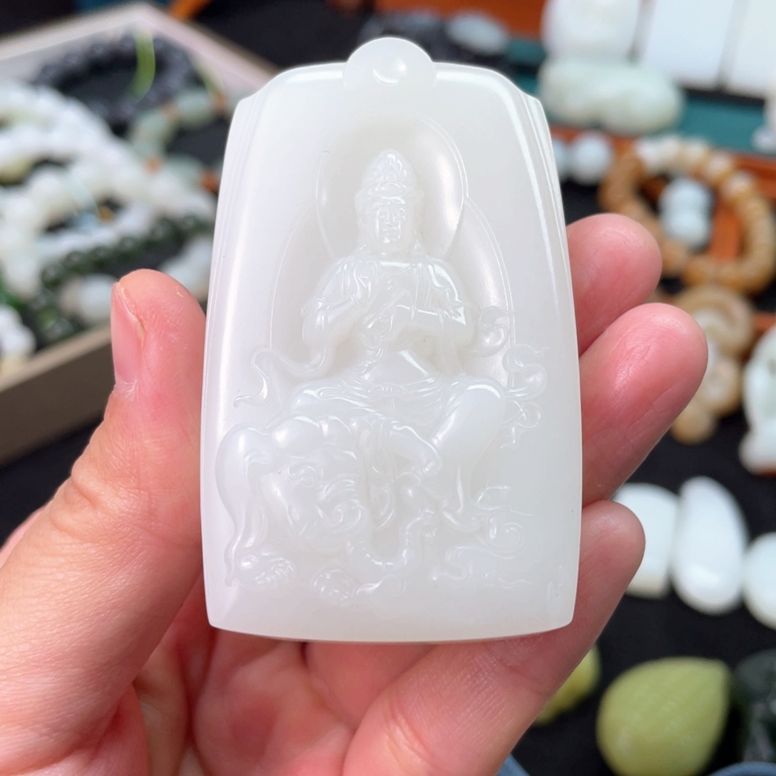 和田玉挂件未镶嵌