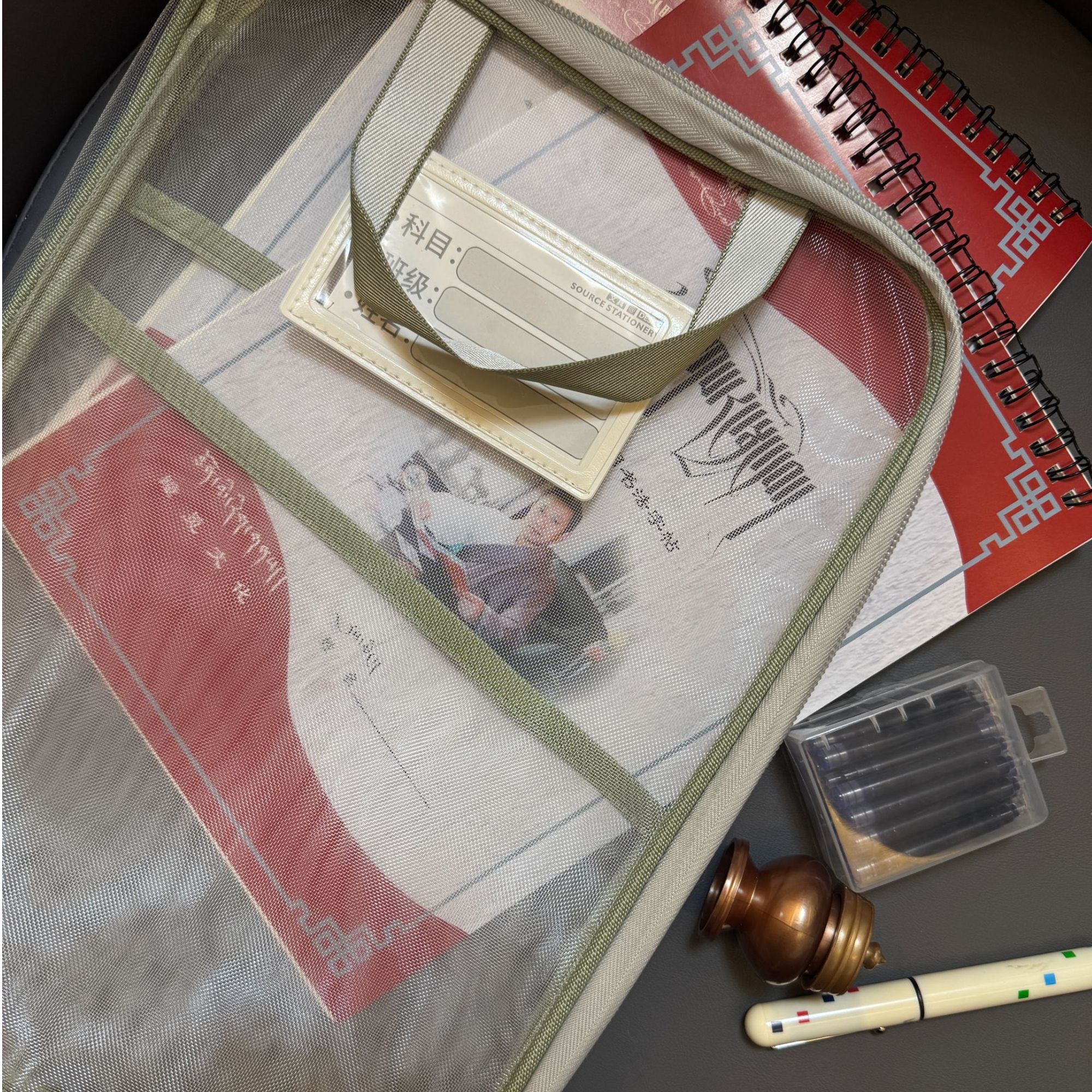 《藏文书法专用全套》/文具袋/墨水瓶/藏文书法笔3.0/藏文字帖/墨囊