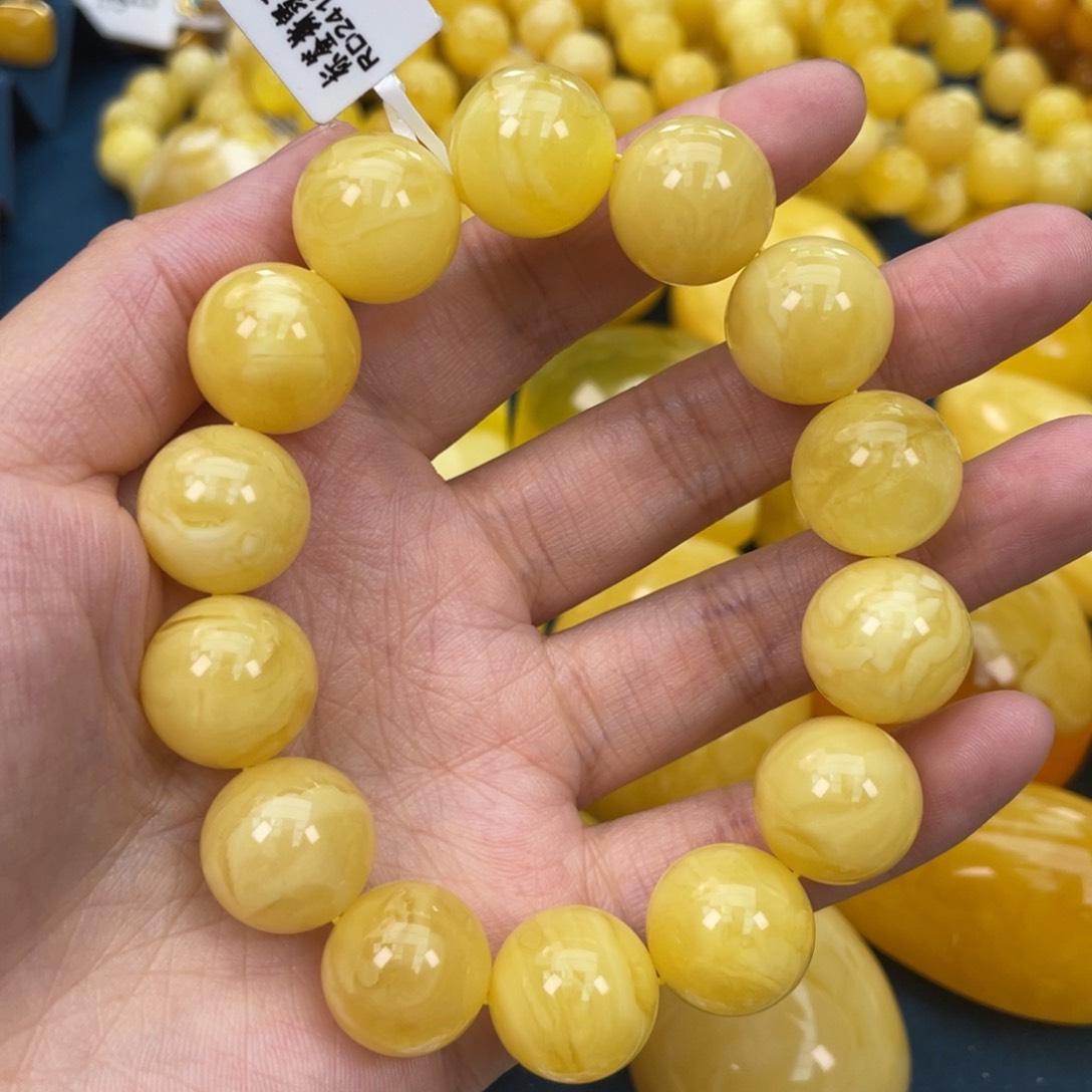 琥珀裸石未镶嵌琥珀蜜蜡w 185