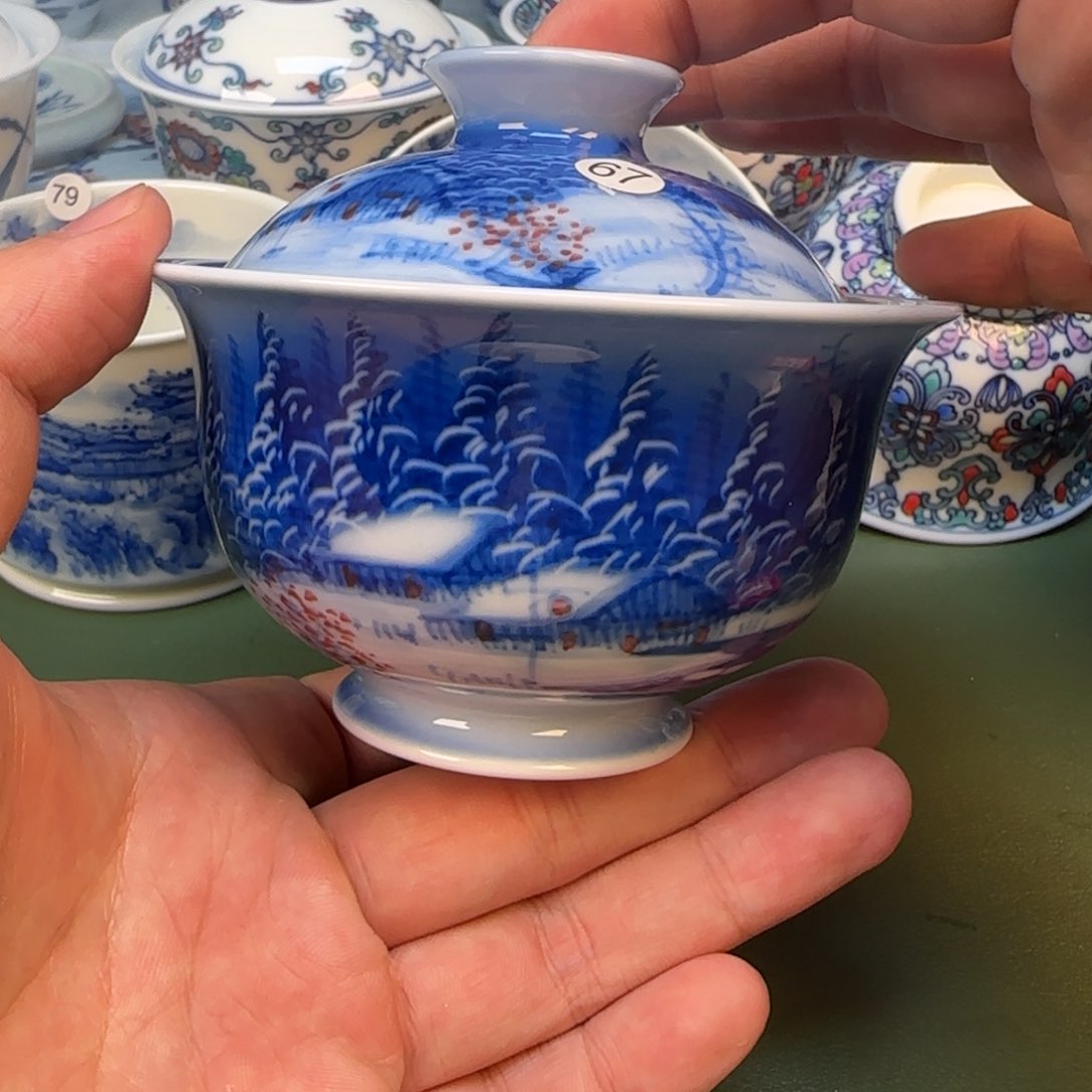 彦祖纯手工手绘茶具67