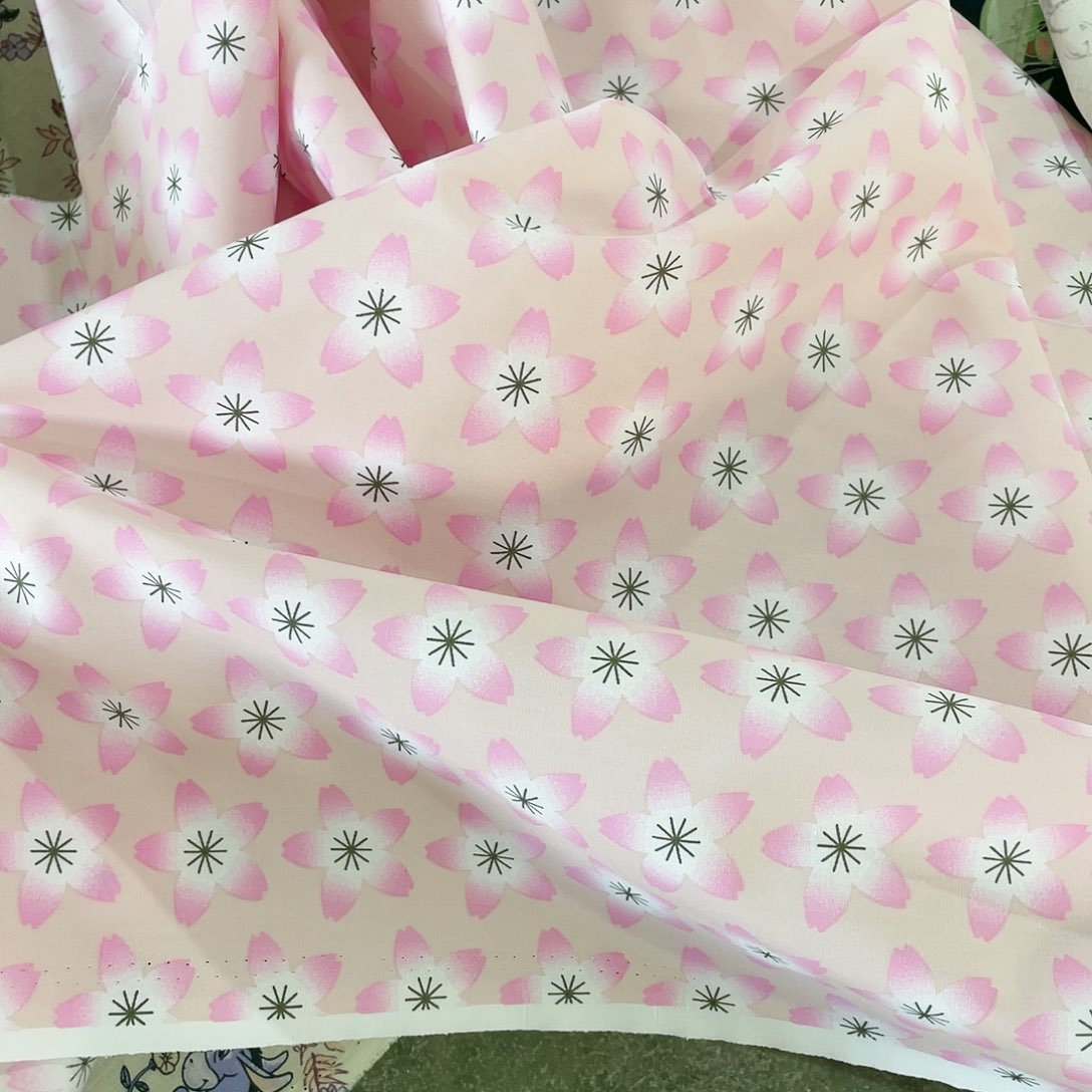 一米价纯棉府绸1.4米宽果子布艺地卷D区