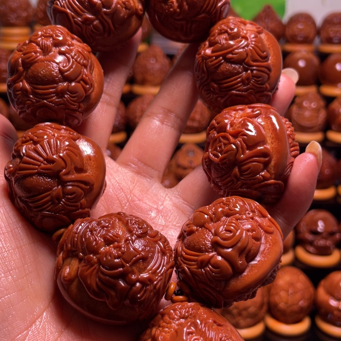 百***善橄榄核手串/手链橄榄核